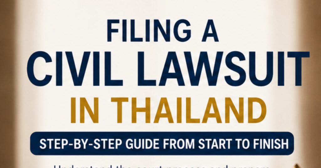 Civil Lawsuits in Thailand