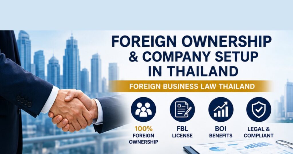 Foreign Business Law Thailand